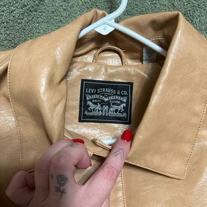 Brand new with tags vintage levis tan blazer